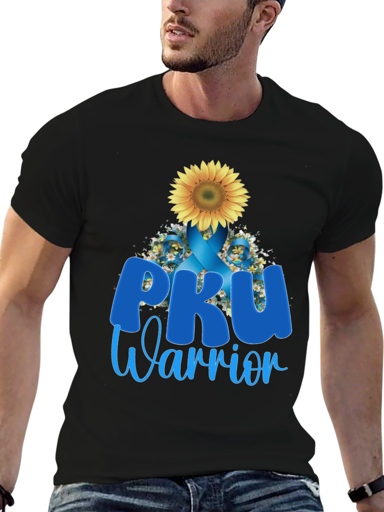 PKU Warrior T-Shirt Sunflower Ribbon