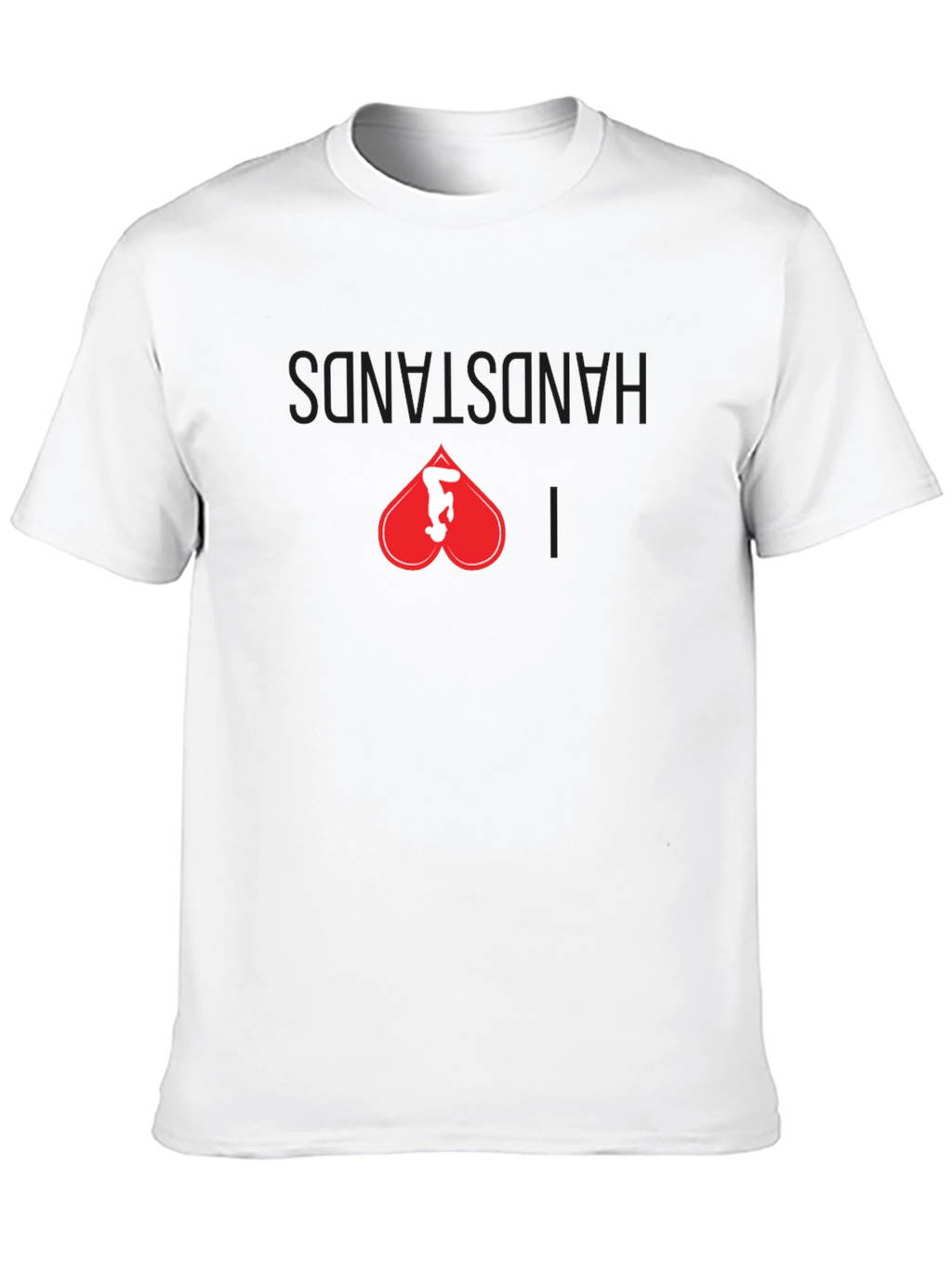 I Heart Handstands Black T-Shirt