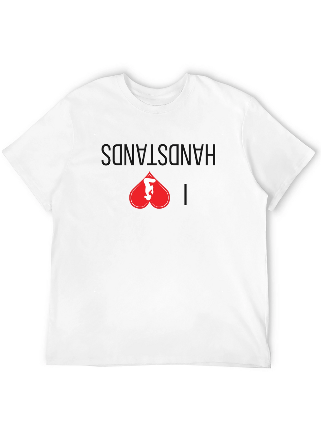I Heart Handstands Black T-Shirt