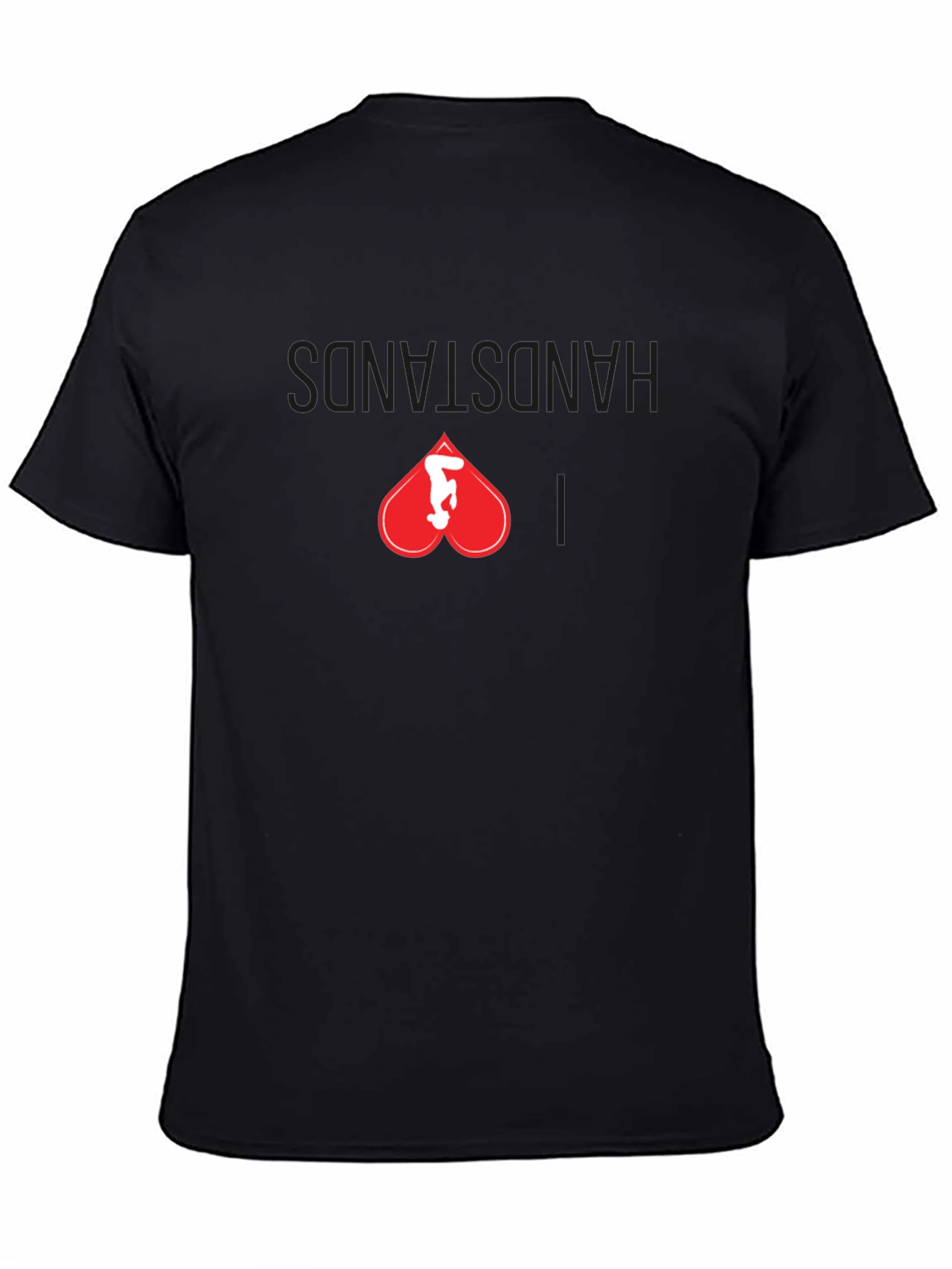 I Heart Handstands Black T-Shirt