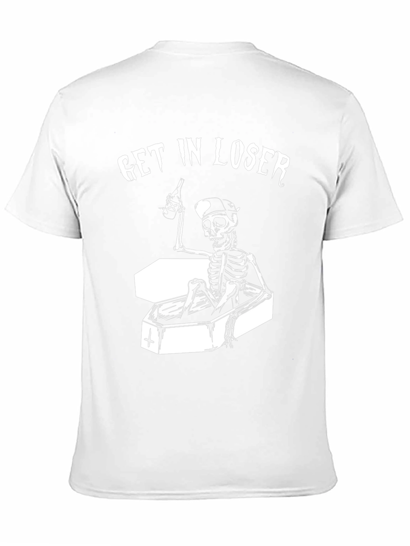 Get In Loser Skeleton T-Shirt
