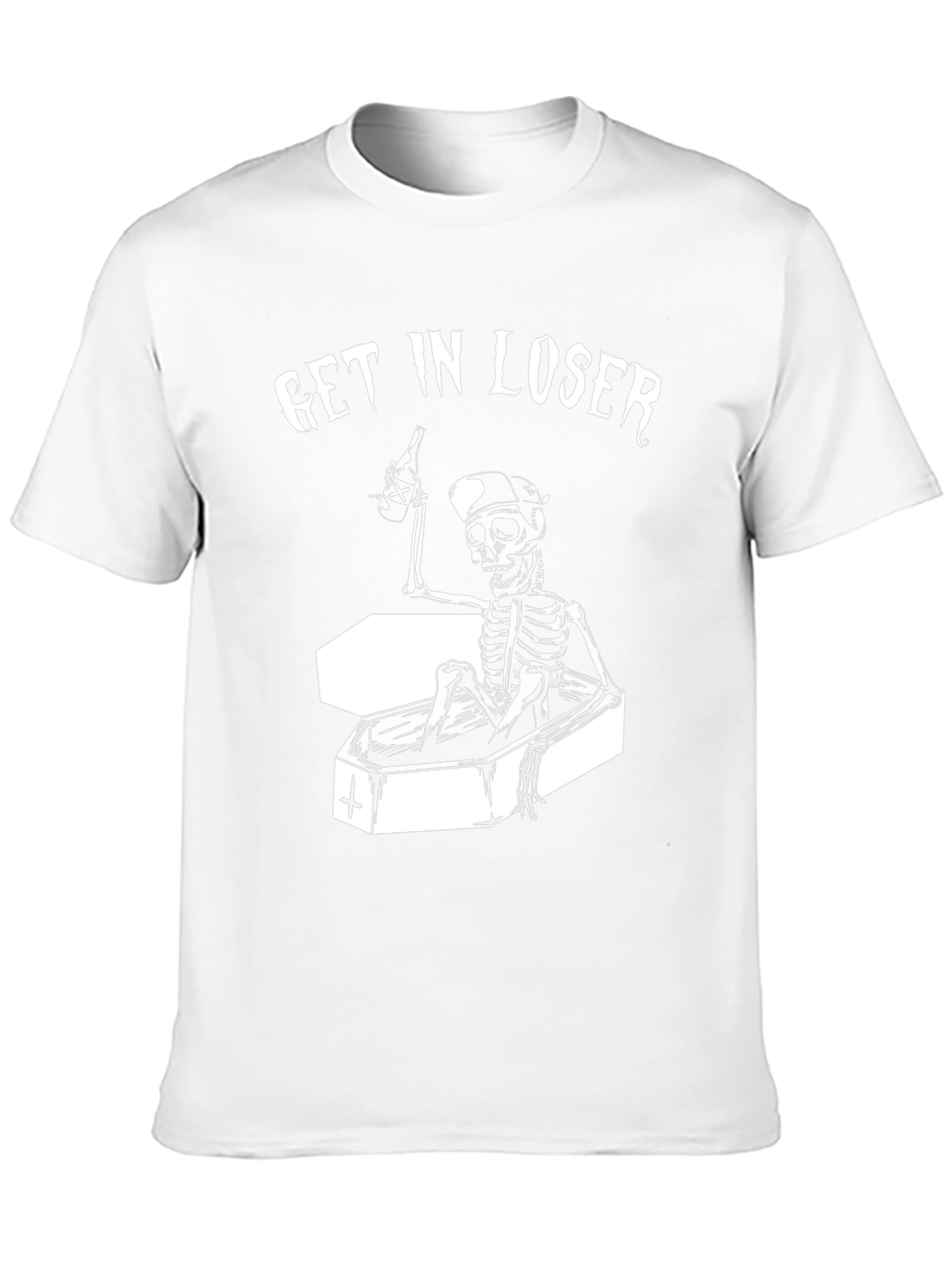Get In Loser Skeleton T-Shirt
