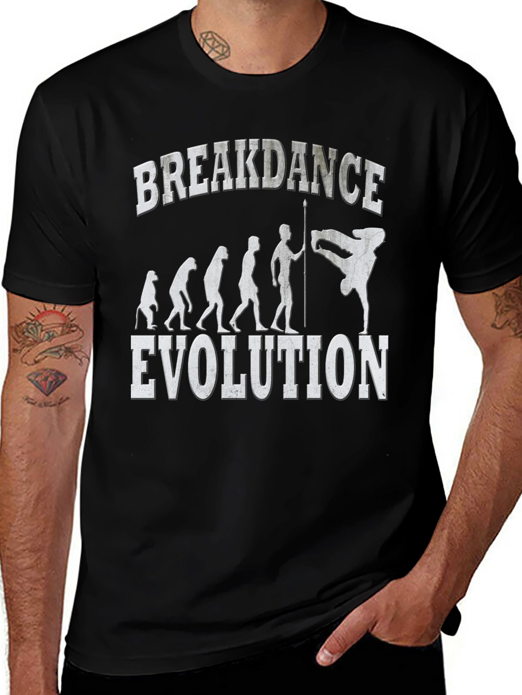 Breakdance Evolution Graphic T-Shirt