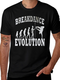 Breakdance Evolution Graphic T-Shirt