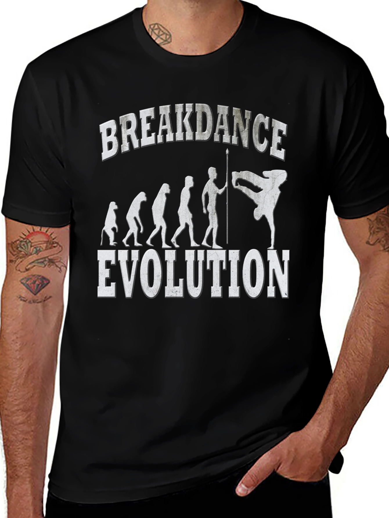 Breakdance Evolution Graphic T-Shirt