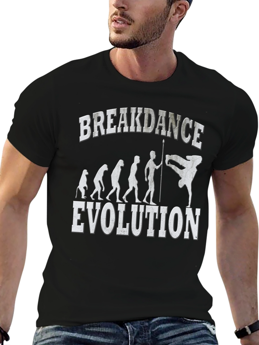 Breakdance Evolution Graphic T-Shirt
