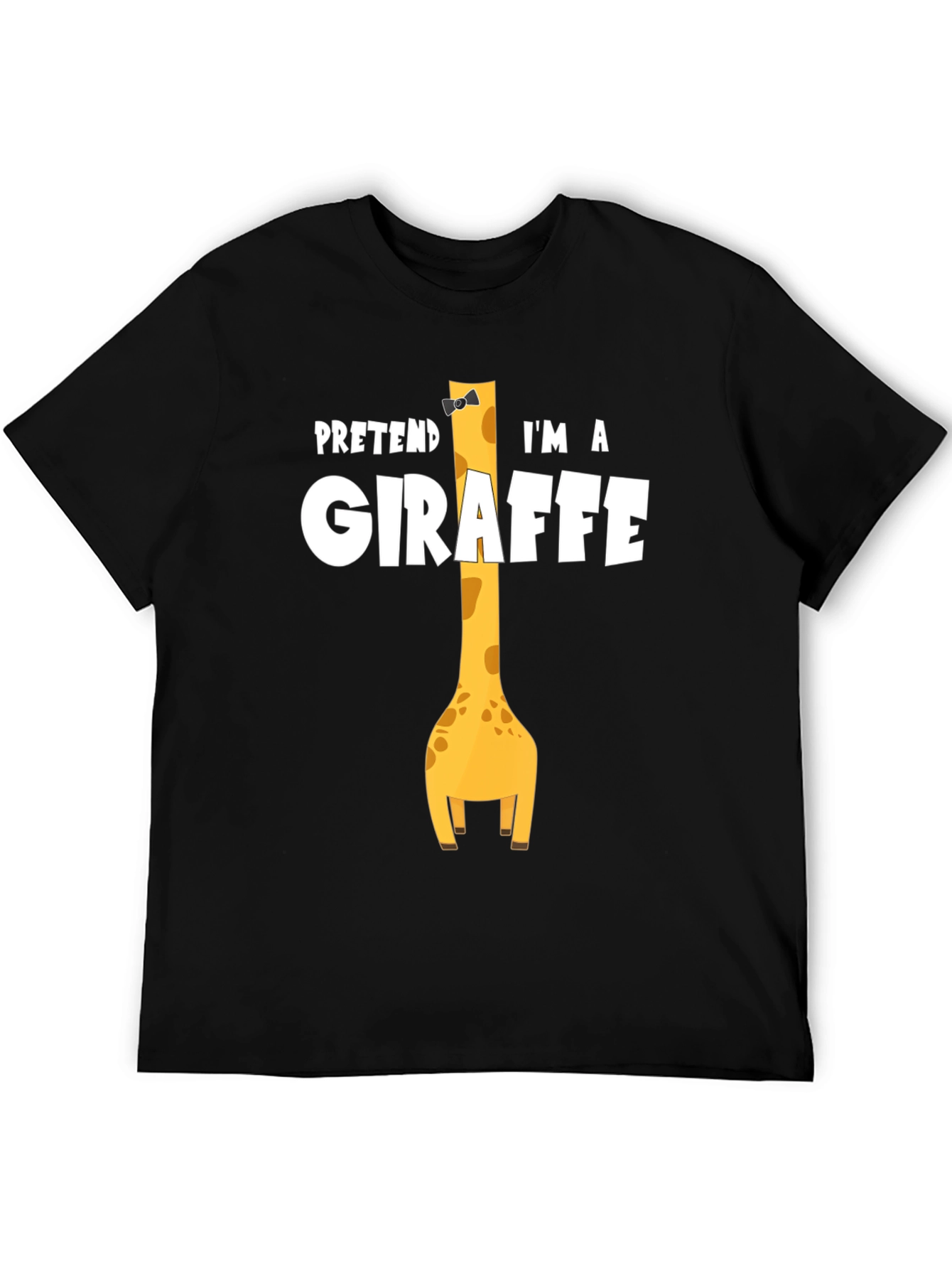 Pretend Im a Giraffe - Novelty Graphic T-Shirt