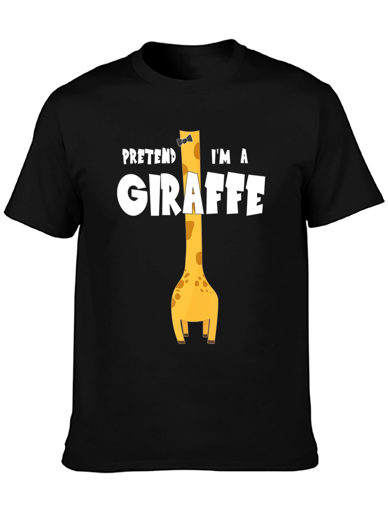 Pretend Im a Giraffe - Novelty Graphic T-Shirt