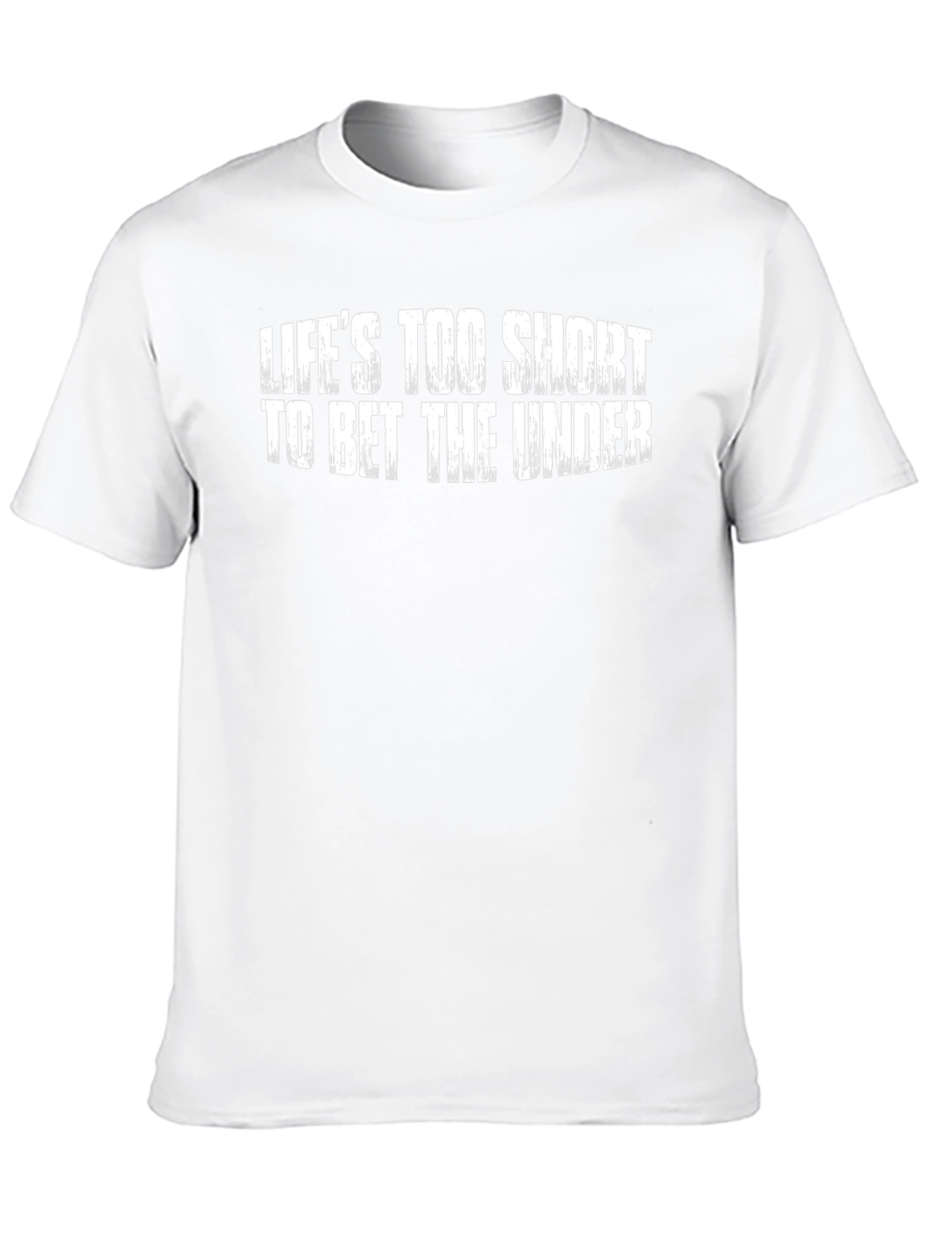 Lifes Too Short T-Shirt Funny Gambler Tee