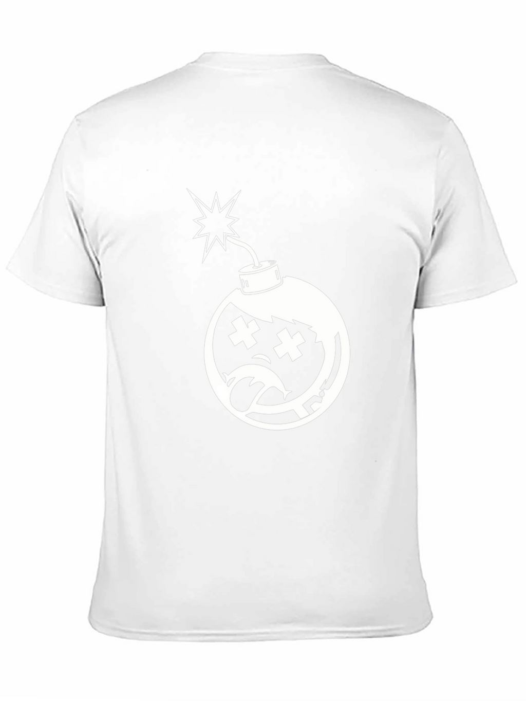 Edgy Bomb Graphic Tee - Classic Black T-Shirt