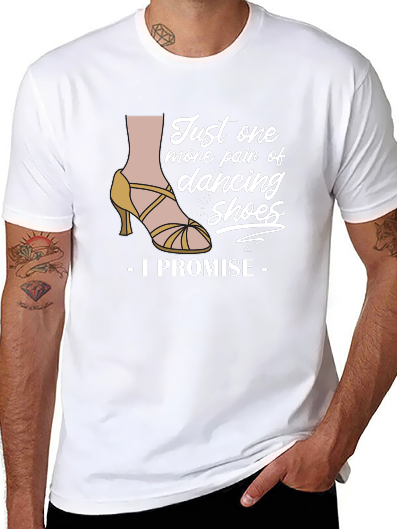 Dancing Shoes T-Shirt - I Promise Funny Tee