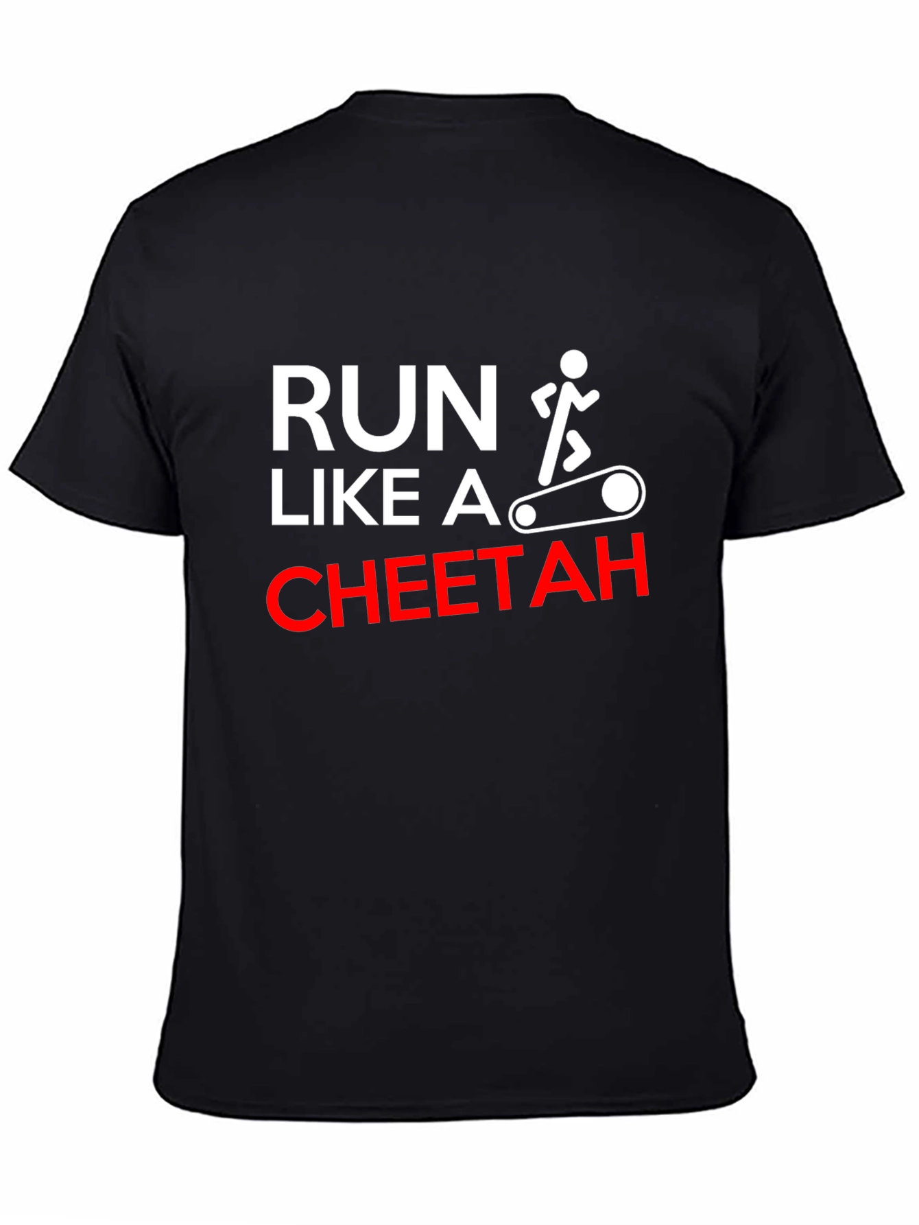 Run Like A Cheetah Funny Workout T-Shirt