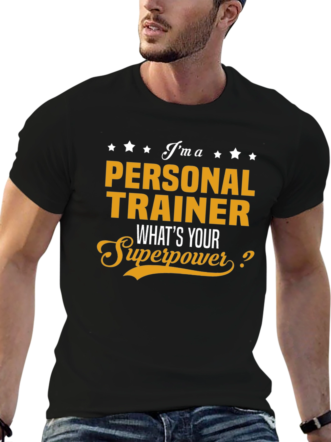Personal Trainer Superpower Tee - Gym Workout Shirt