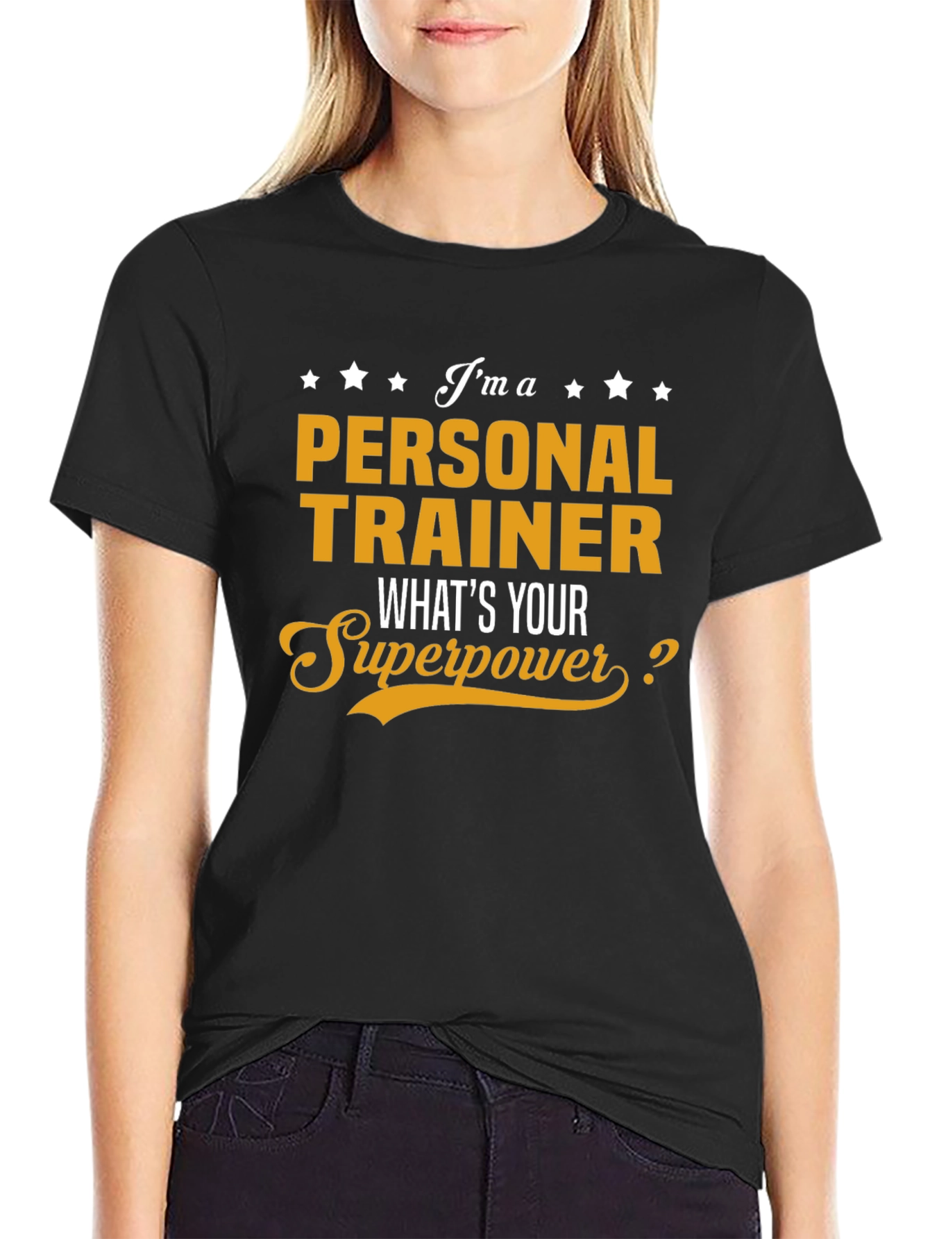 Personal Trainer Superpower Tee - Gym Workout Shirt