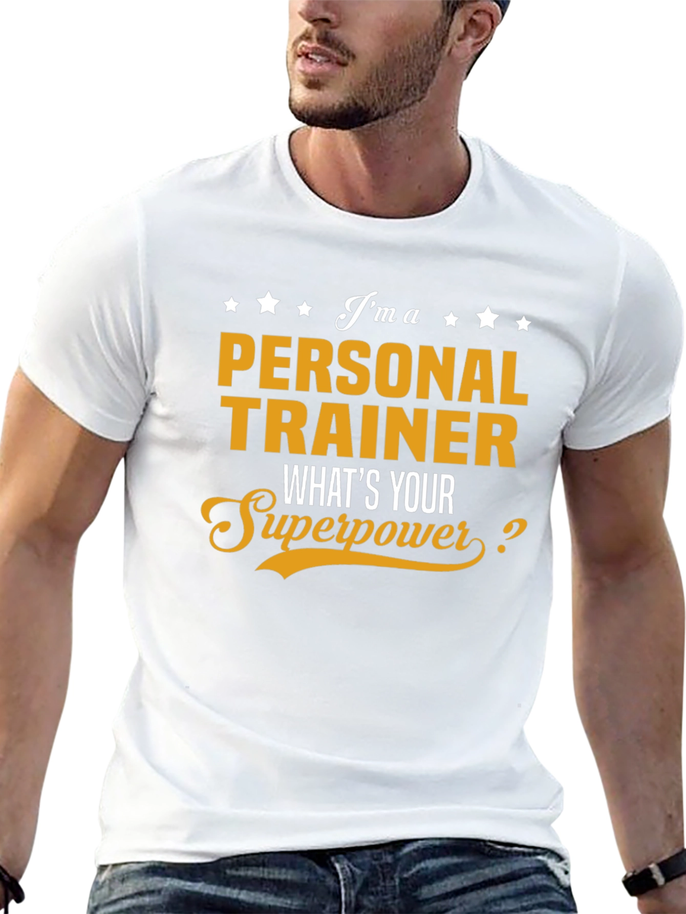 Personal Trainer Superpower Tee - Gym Workout Shirt