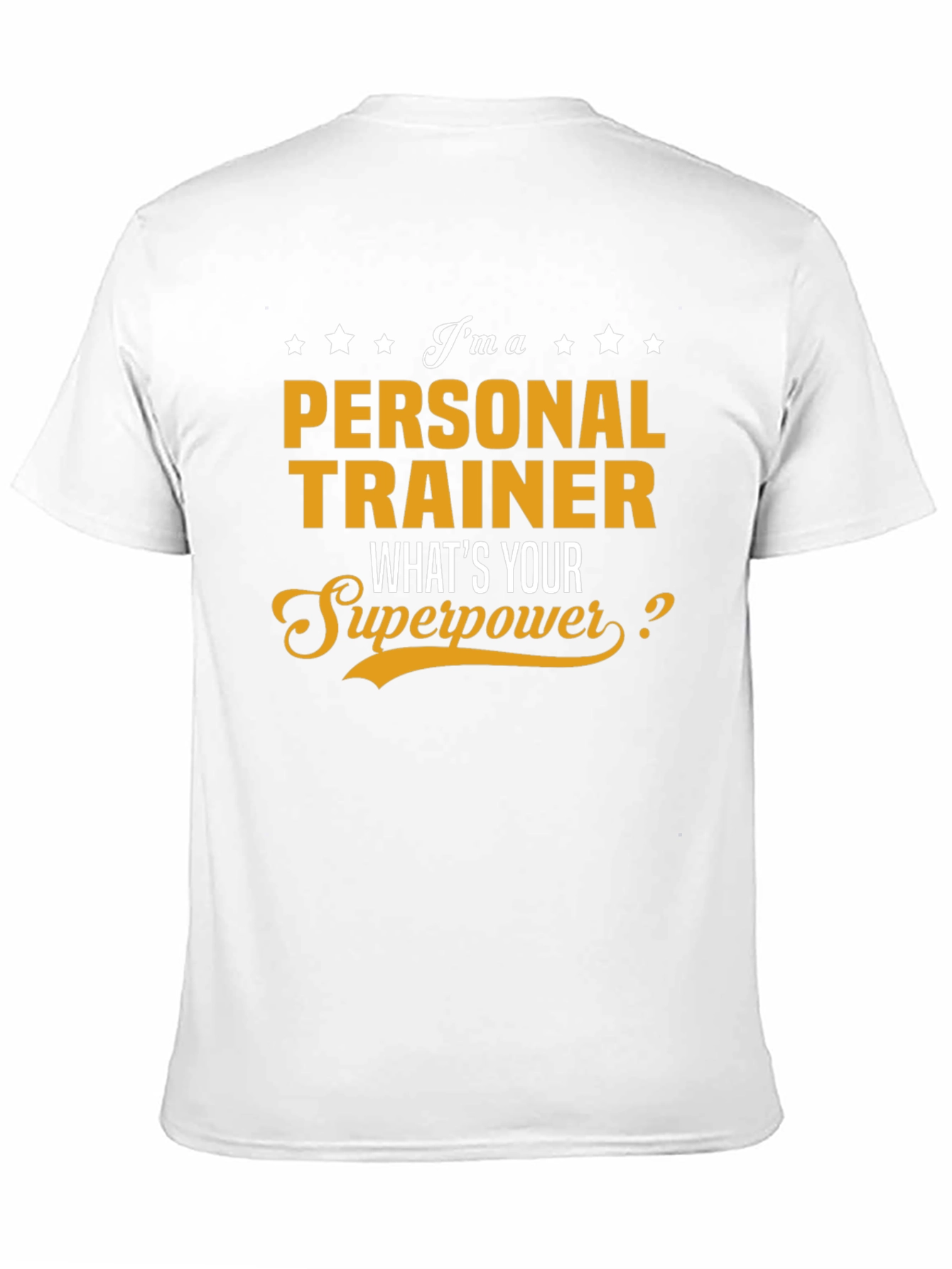 Personal Trainer Superpower Tee - Gym Workout Shirt