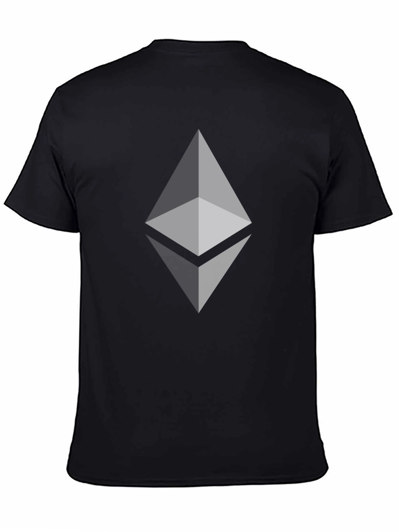 Ethereum Crypto T-Shirt - Modern Black Tee