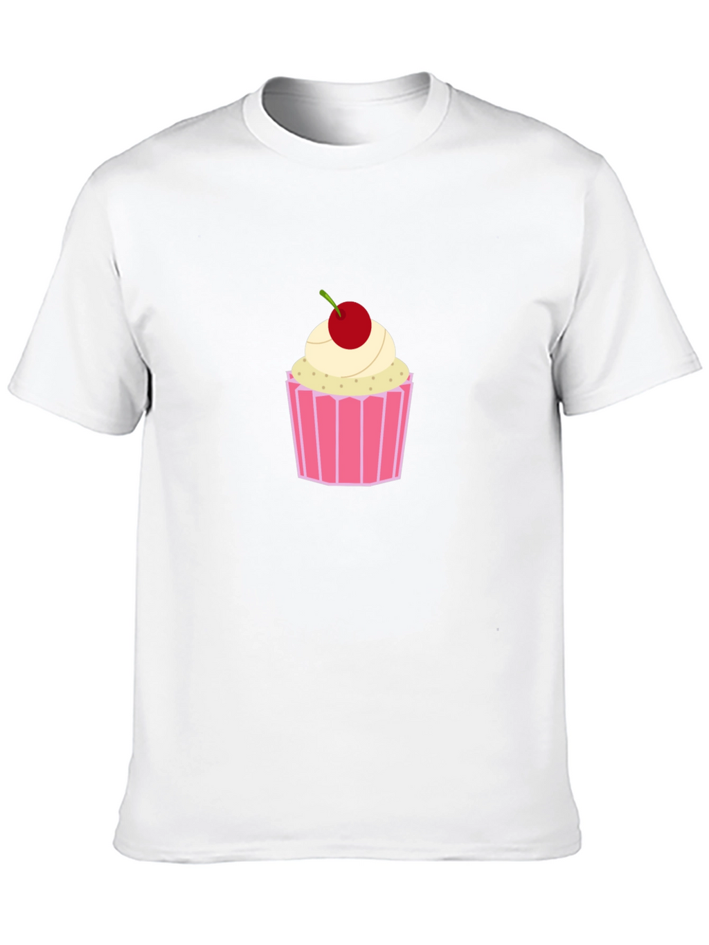 Cupcake Graphic T-Shirt - Fun & Casual Tee