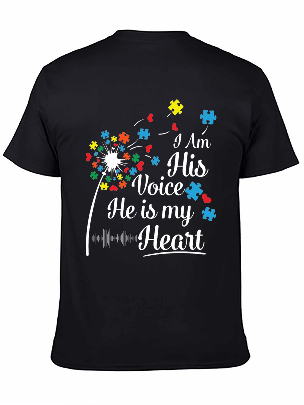 I Am His Voice Autism Awareness T-Shirt