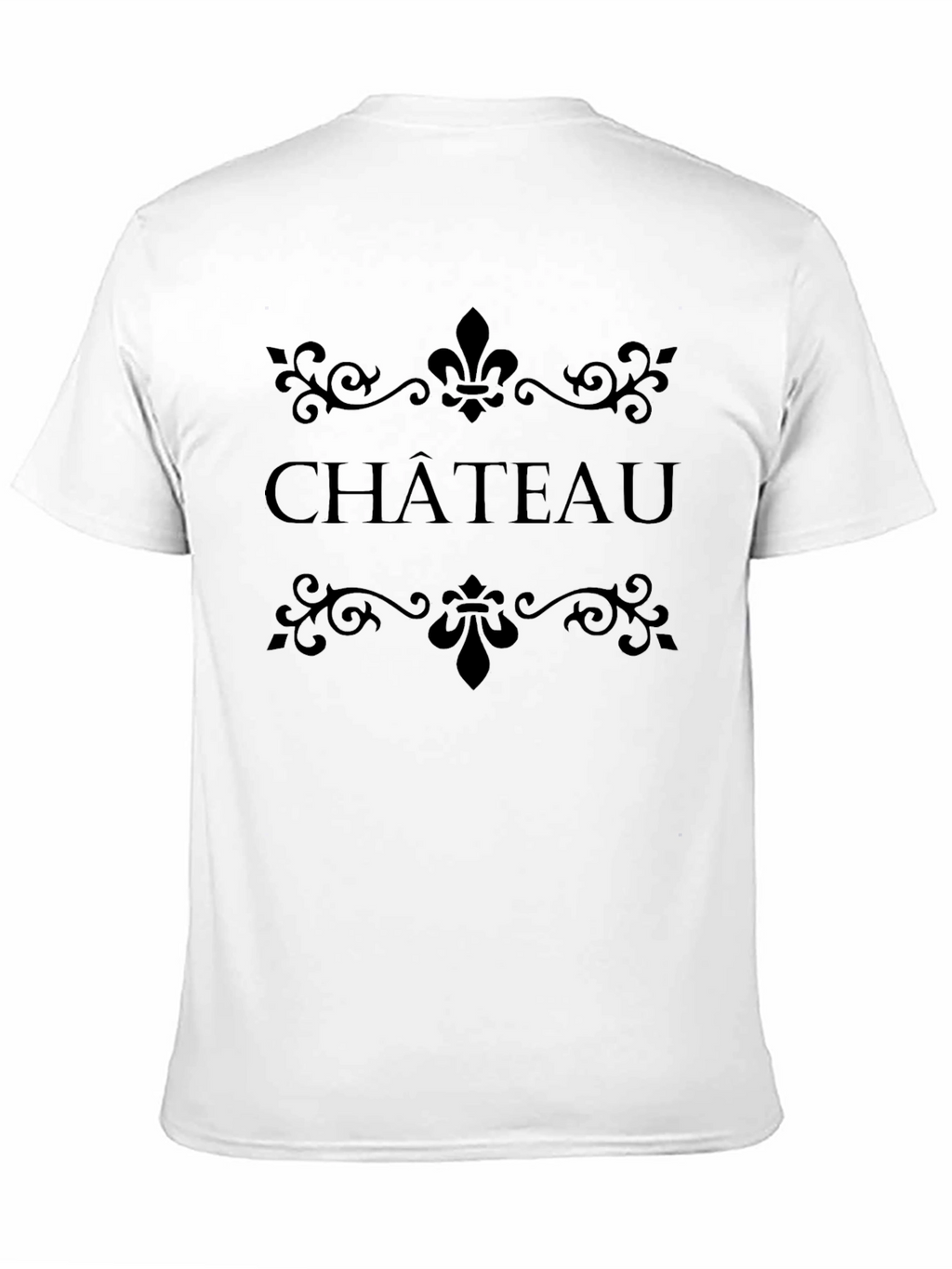 Château Graphic Black T-Shirt - Stylish & Unique Design