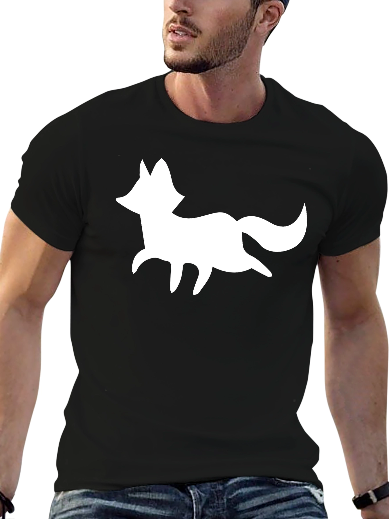 Fox Graphic T-Shirt - Stylish Casual Wear