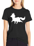 Fox Graphic T-Shirt - Stylish Casual Wear