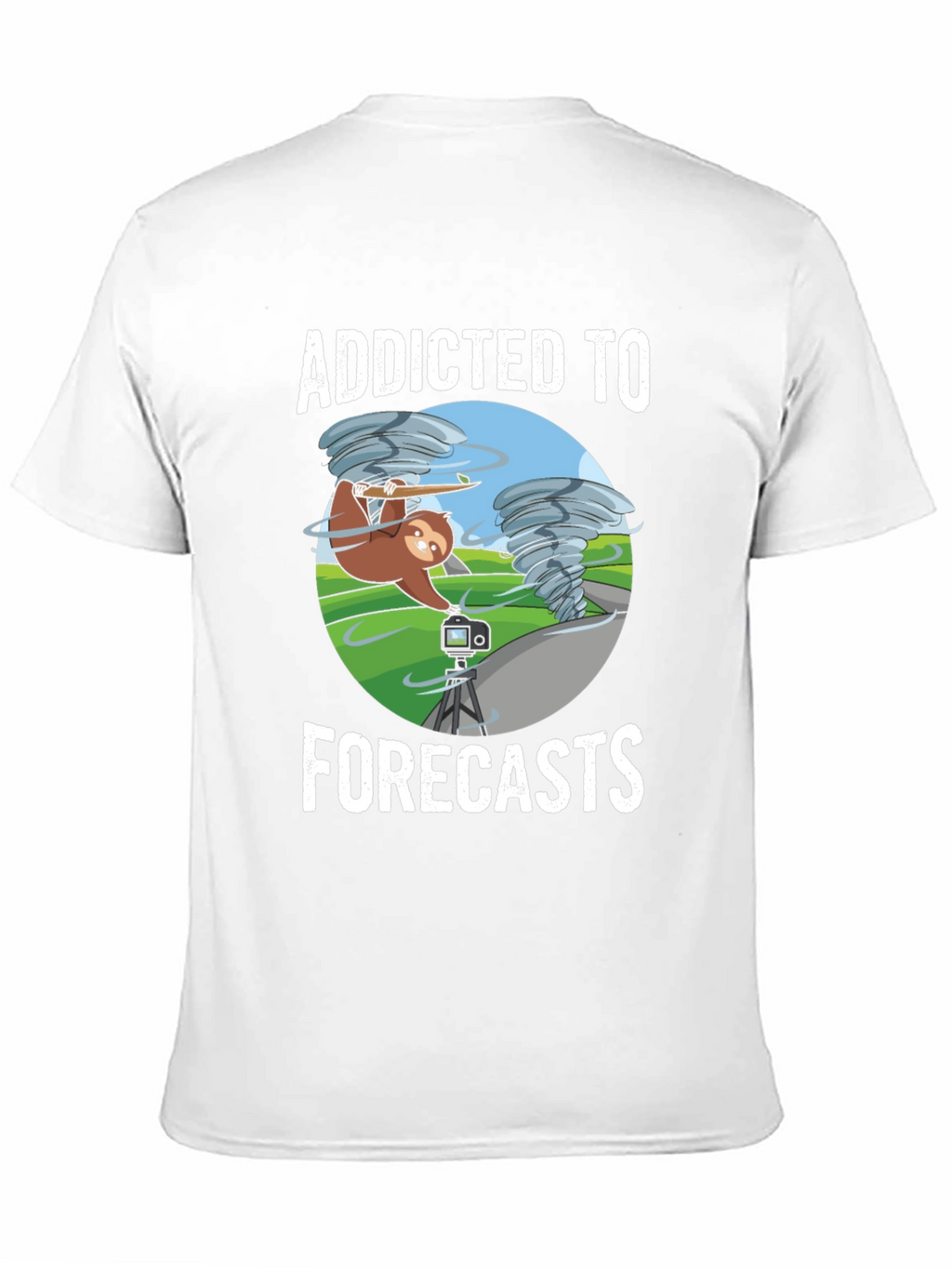 Addicted to Forecasts Sloth T-Shirt