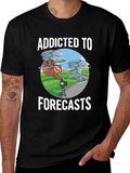 Addicted to Forecasts Sloth T-Shirt