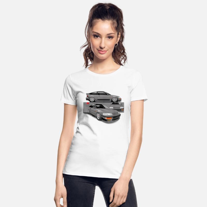 90s JDM CR Hatch Car Graphic