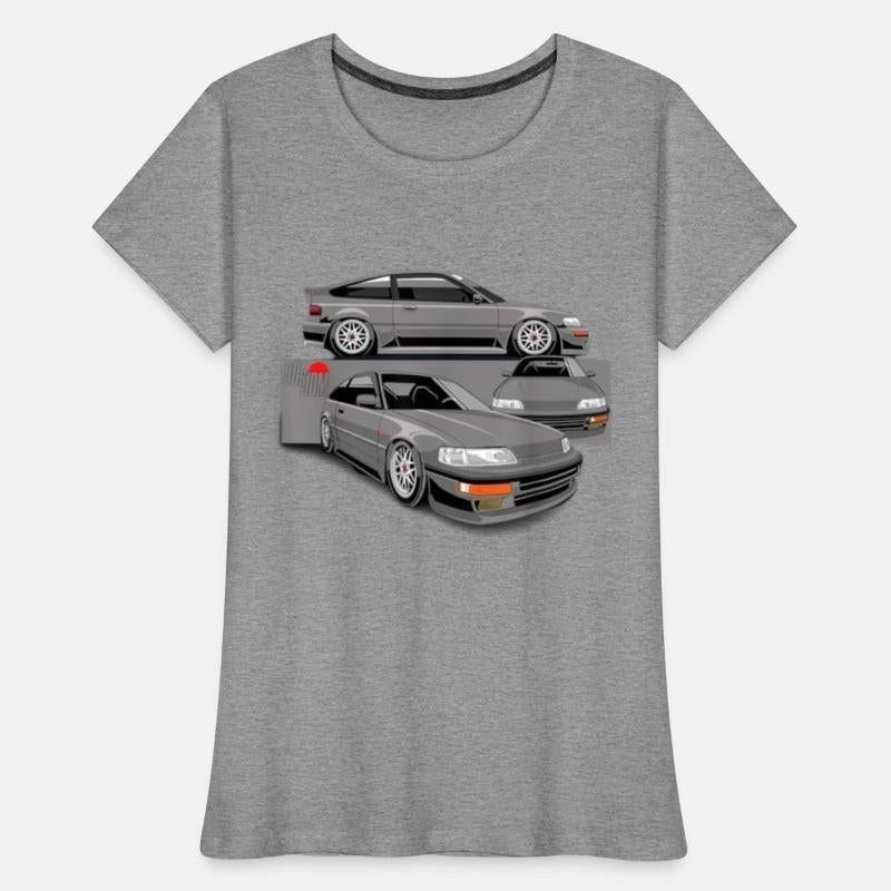 90s JDM CR Hatch Car Graphic