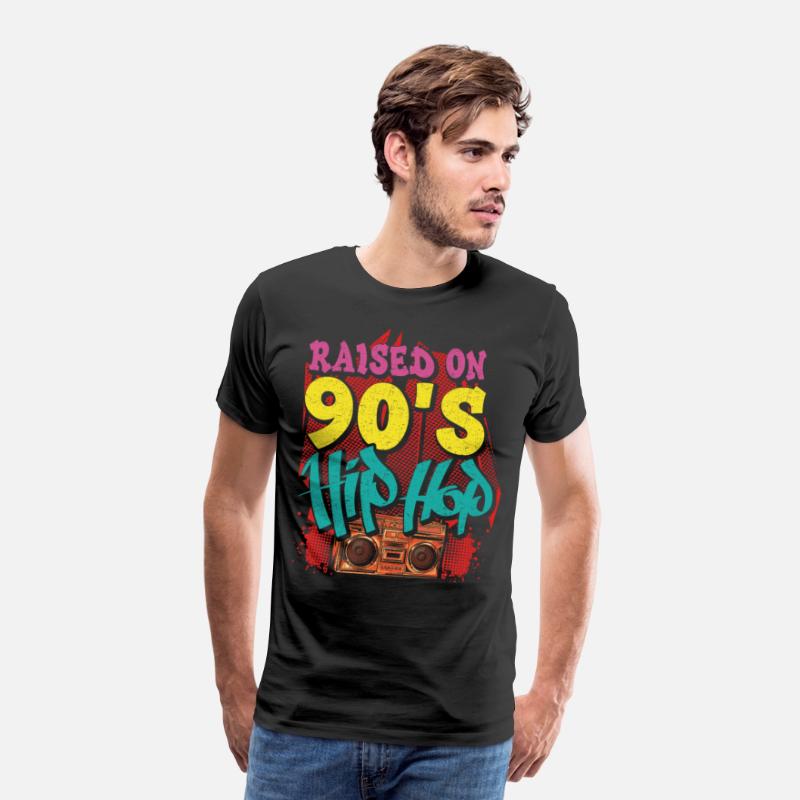 90s Kids - 90s HipHop Music Lover T Shirts For 90s