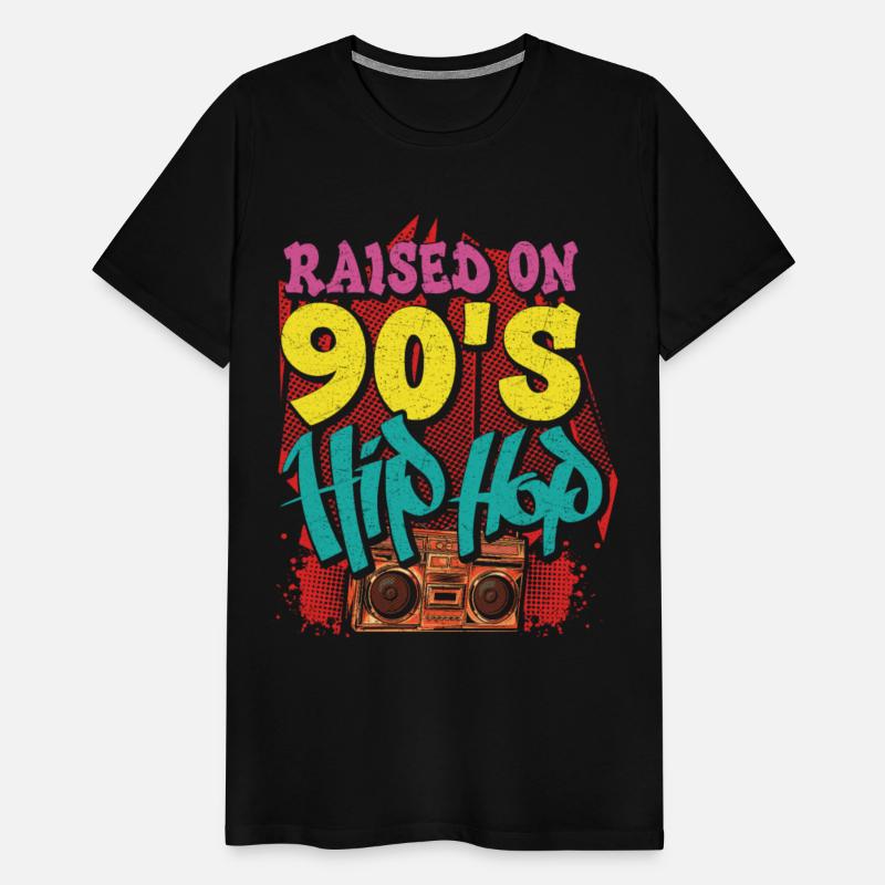 90s Kids - 90s HipHop Music Lover T Shirts For 90s