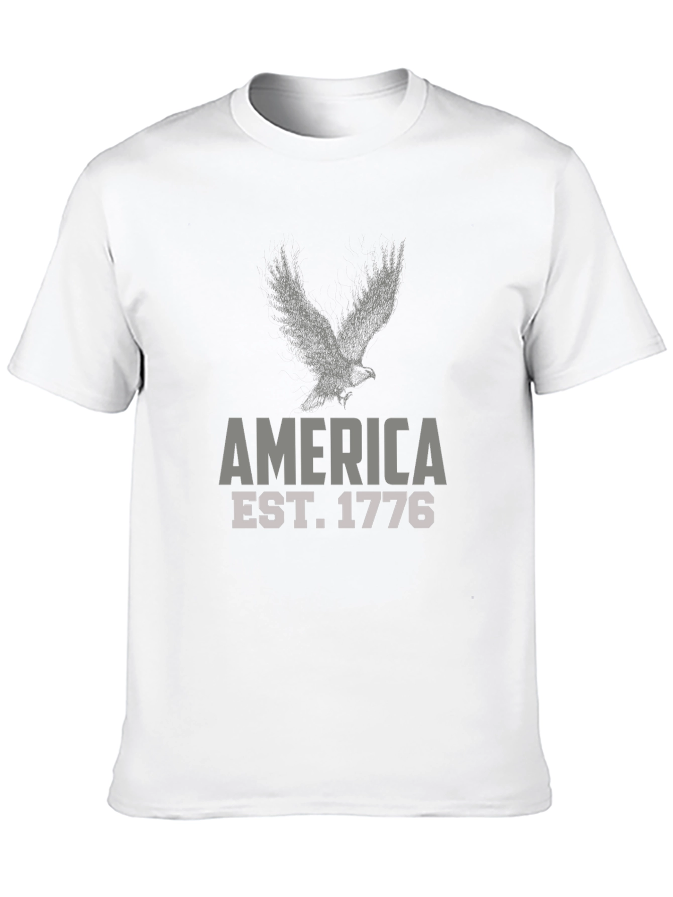 America Est. 1776 Eagle Graphic T-Shirt