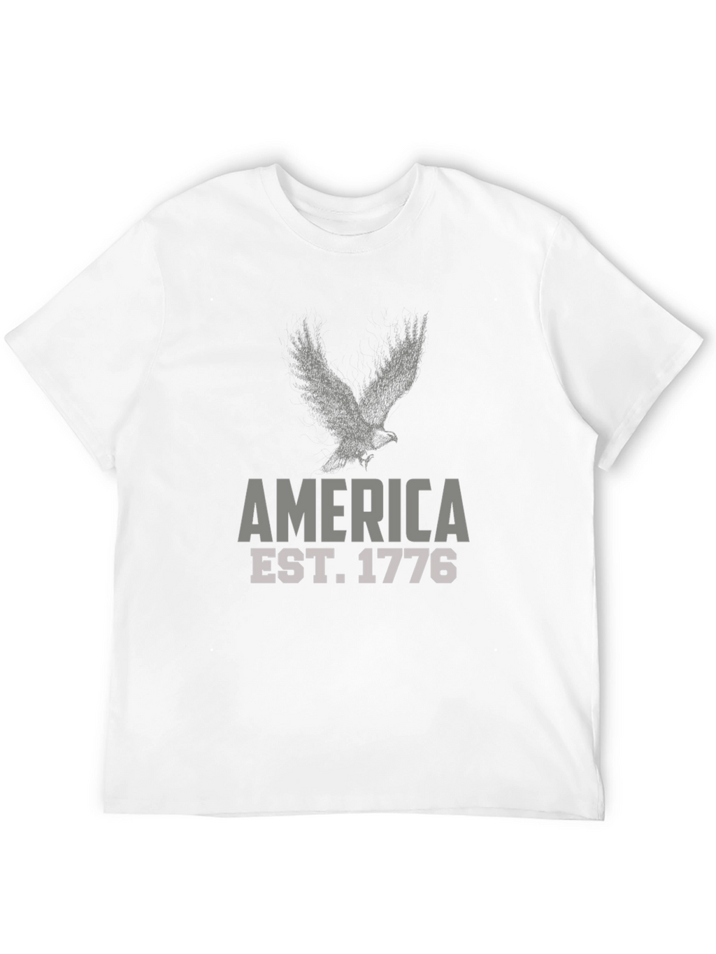 America Est. 1776 Eagle Graphic T-Shirt