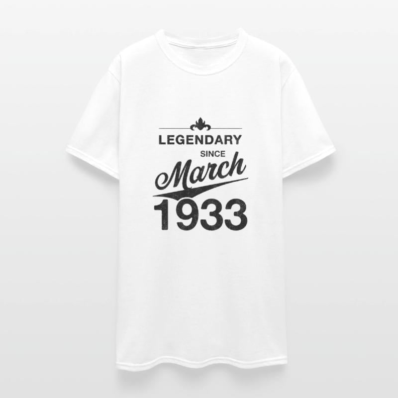 90th Birthday 90 Year Old Born March 1933 Gift