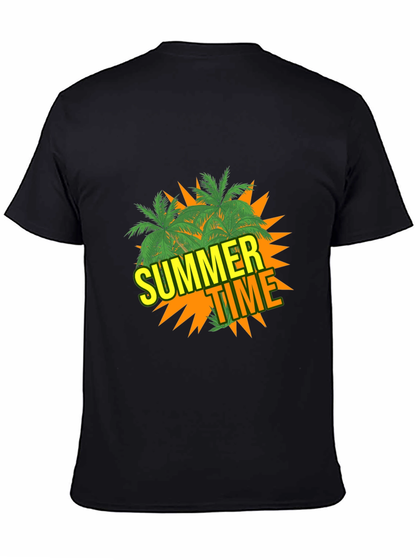 Summer Time Palm Tree Graphic Tee