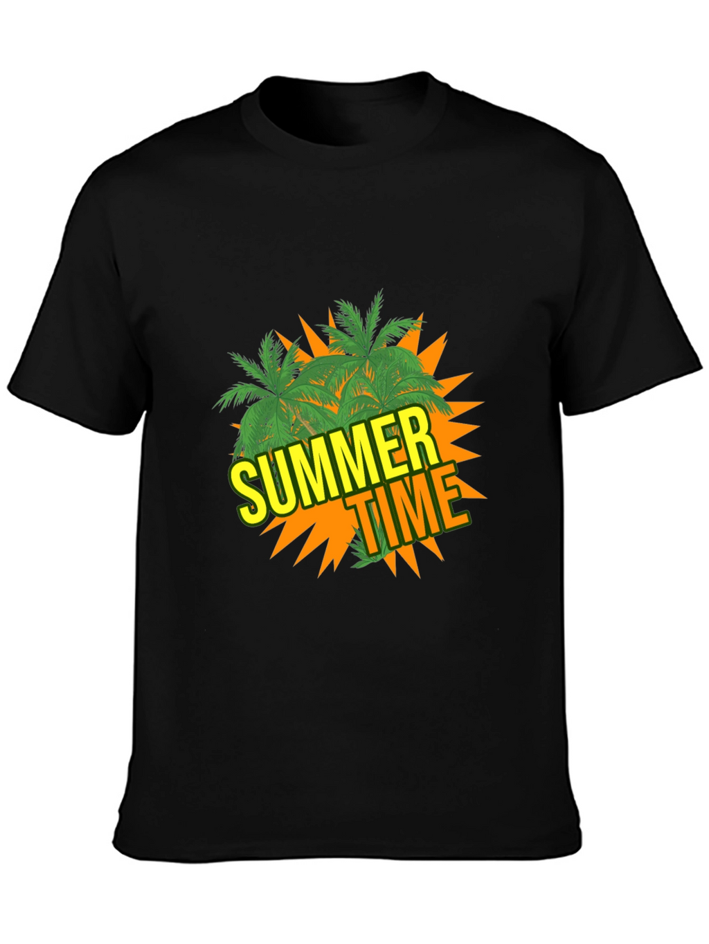 Summer Time Palm Tree Graphic Tee