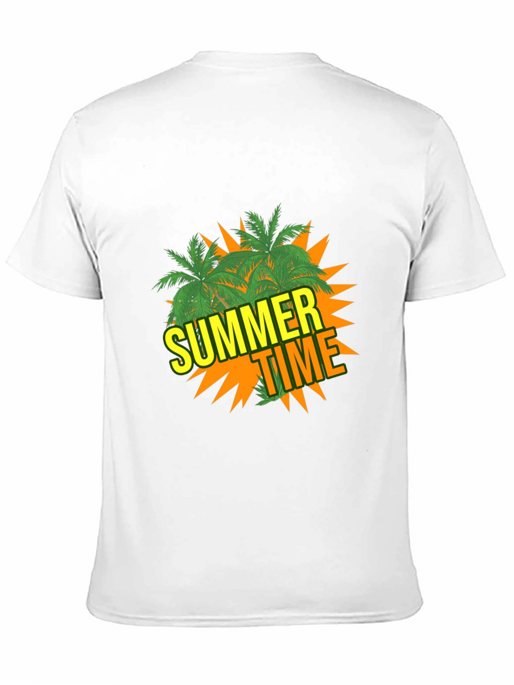 Summer Time Palm Tree Graphic Tee
