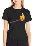 Torchbearer Graphic Tee - Mens Black T-Shirt