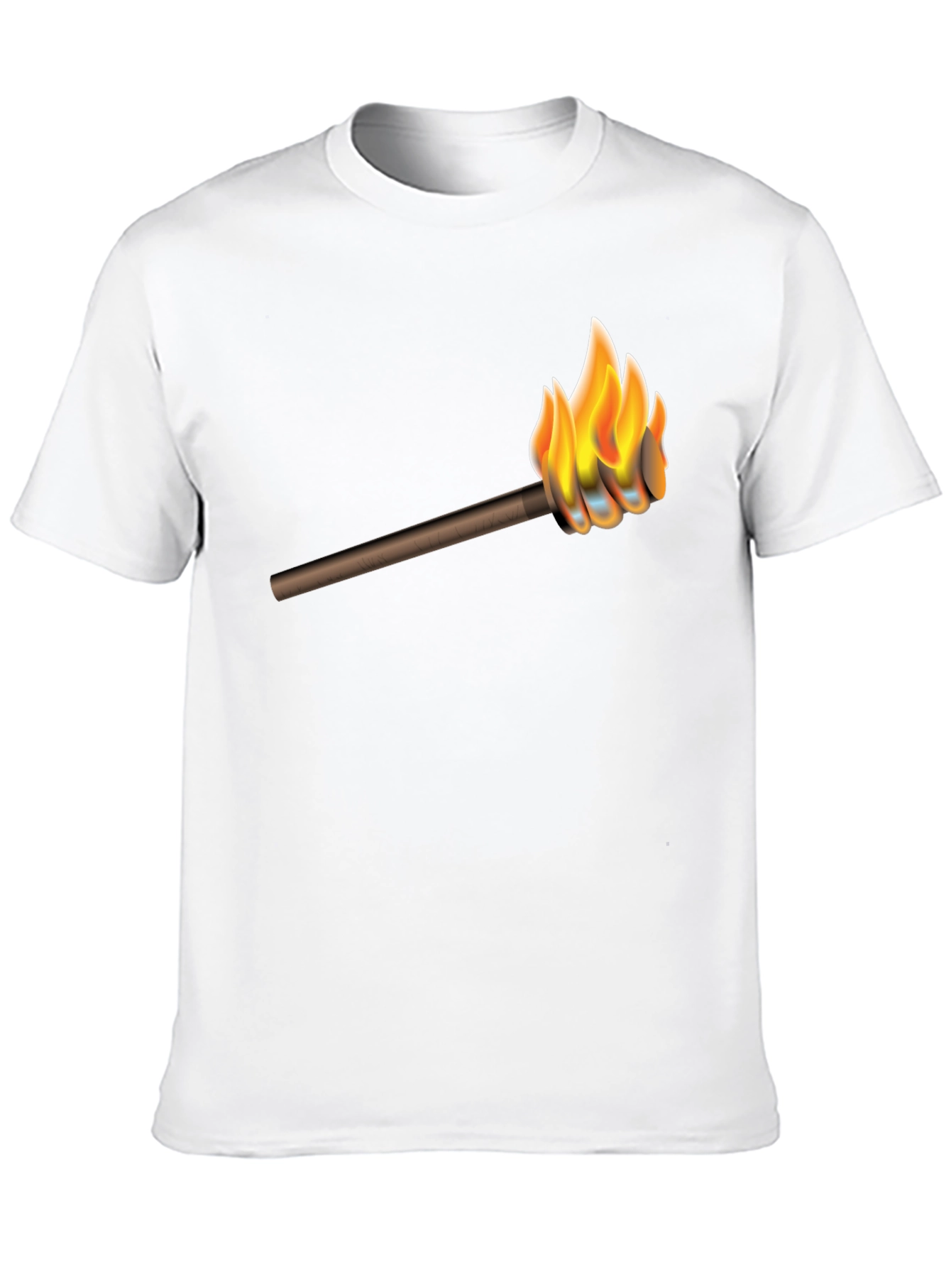 Torchbearer Graphic Tee - Mens Black T-Shirt