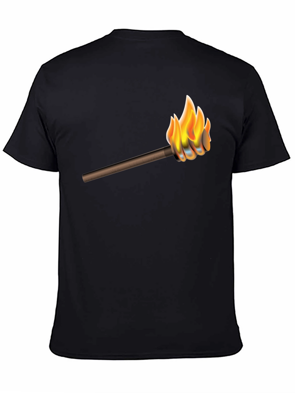 Torchbearer Graphic Tee - Mens Black T-Shirt