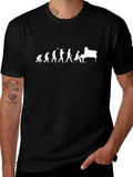 Piano Evolution Graphic T-Shirt