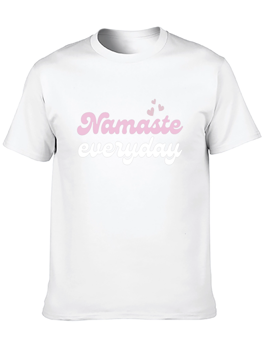 Namaste Everyday Graphic Tee - Black