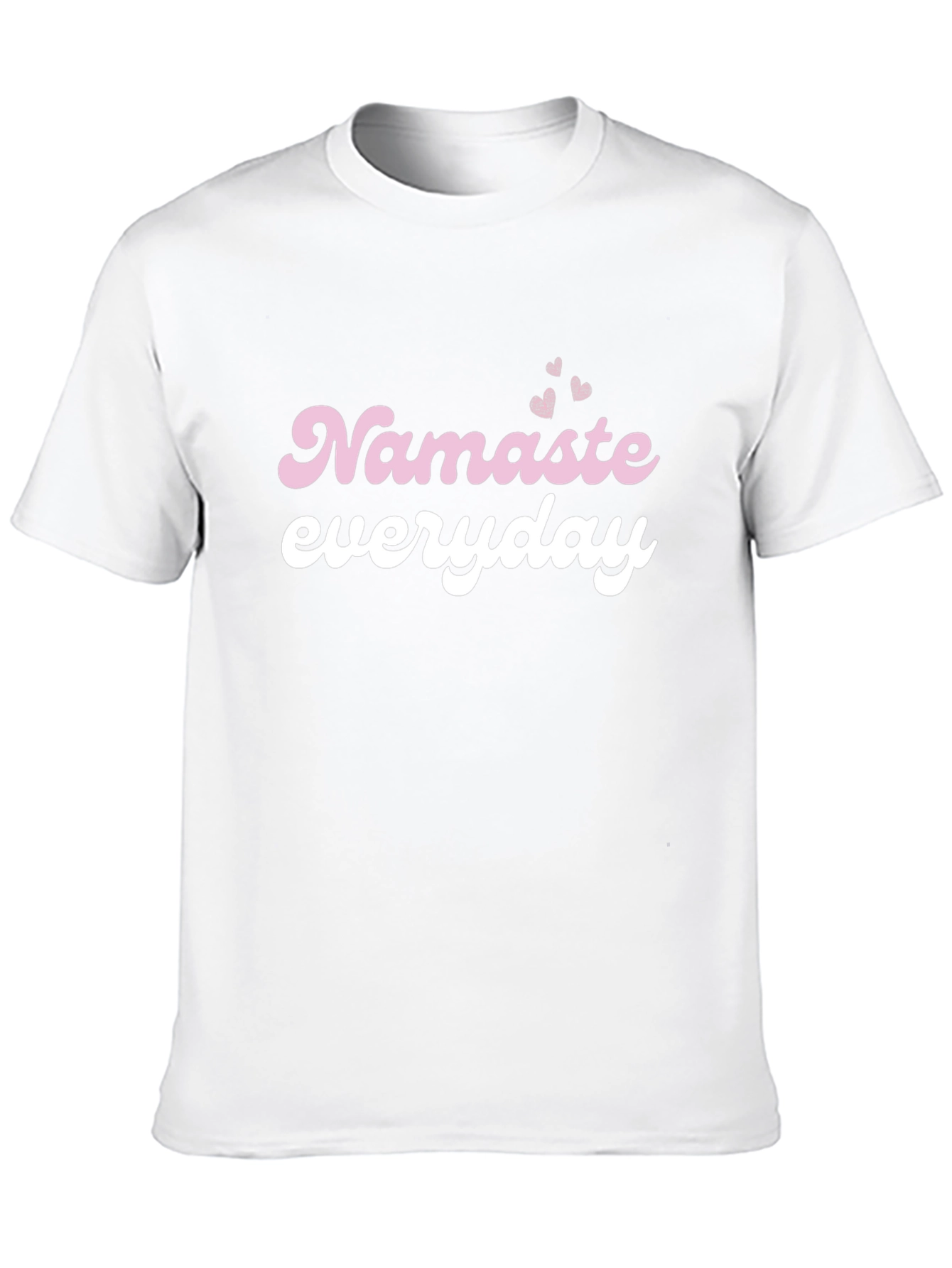 Namaste Everyday Graphic Tee - Black