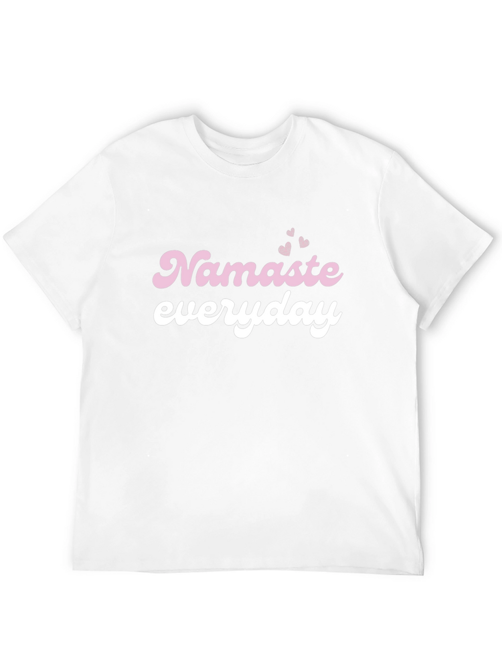 Namaste Everyday Graphic Tee - Black