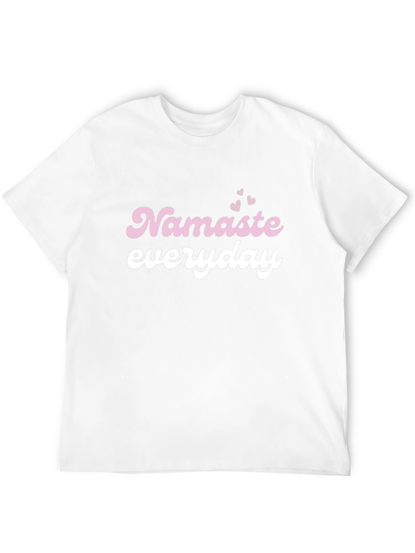 Namaste Everyday Graphic Tee - Black