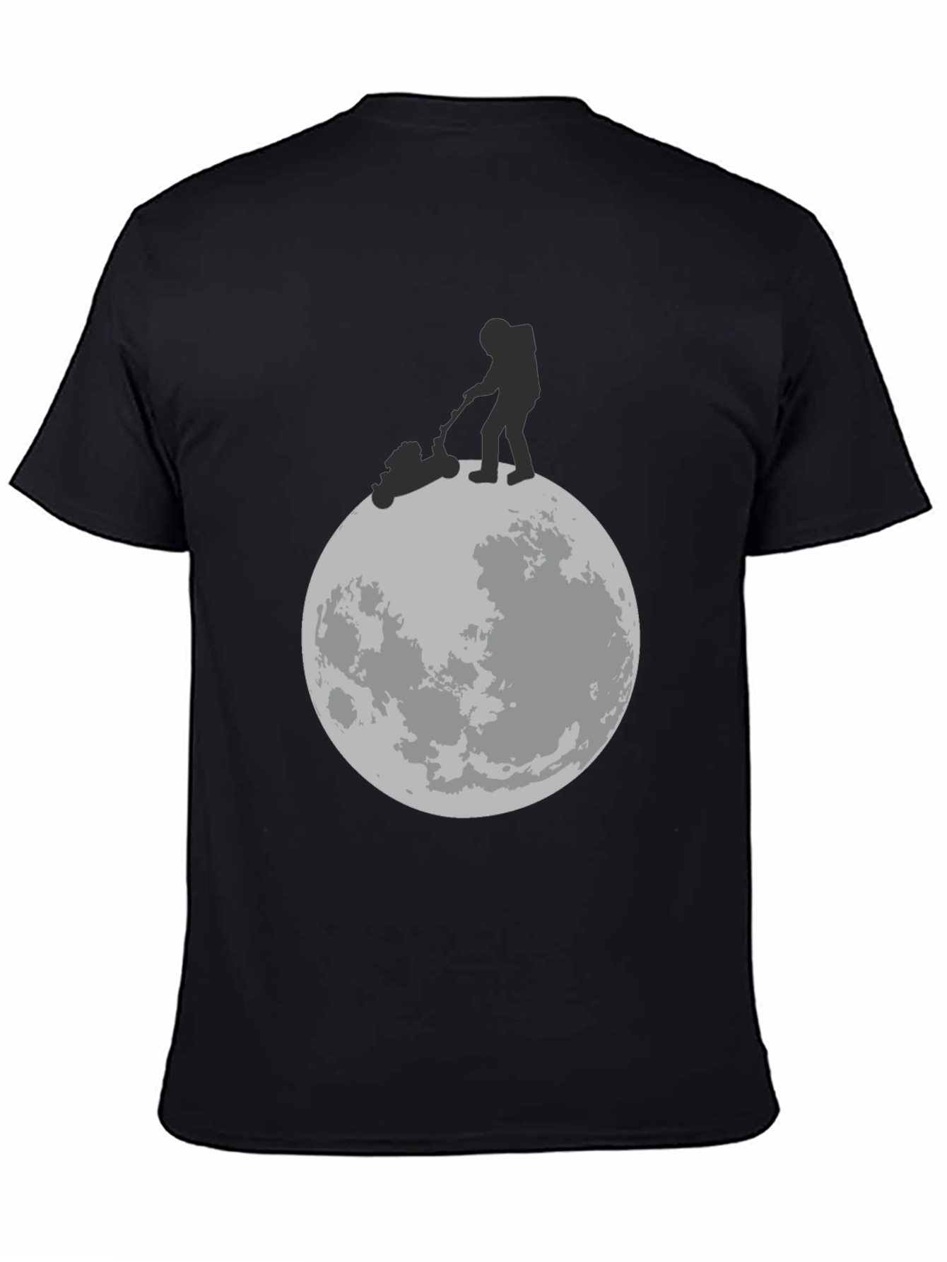 Moon Mowing Graphic T-Shirt