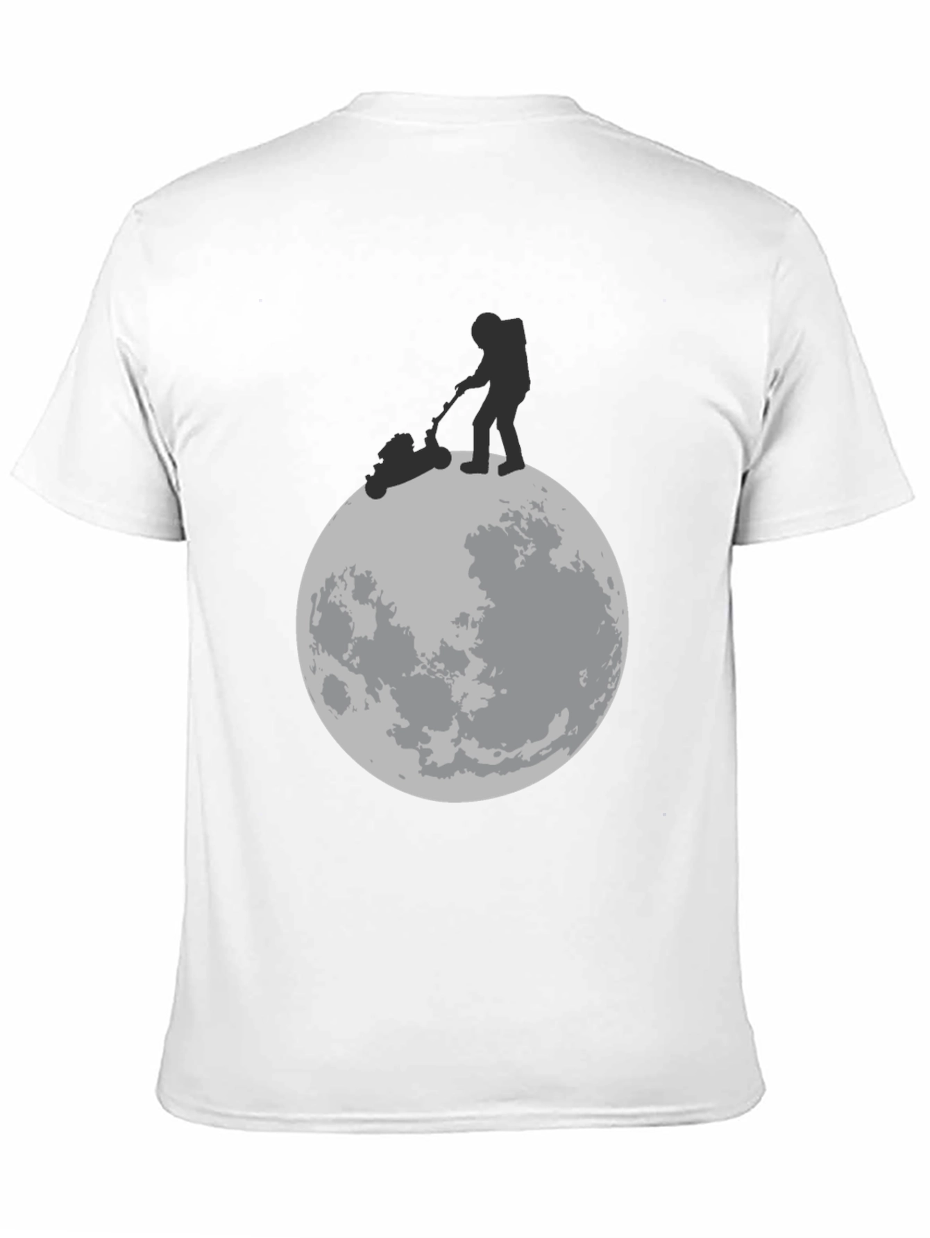 Moon Mowing Graphic T-Shirt