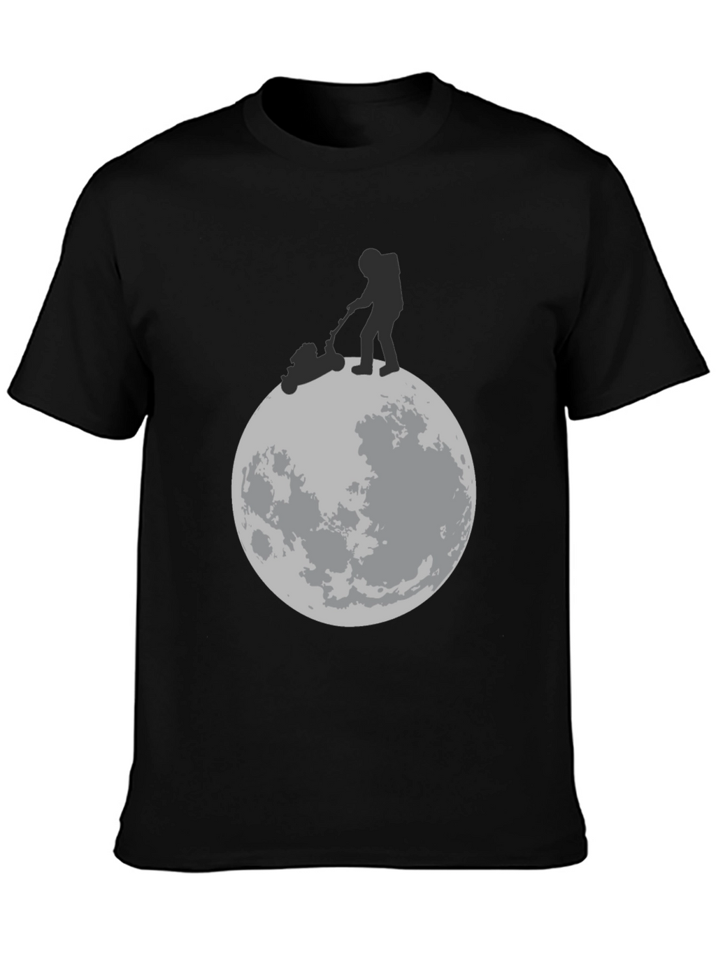 Moon Mowing Graphic T-Shirt