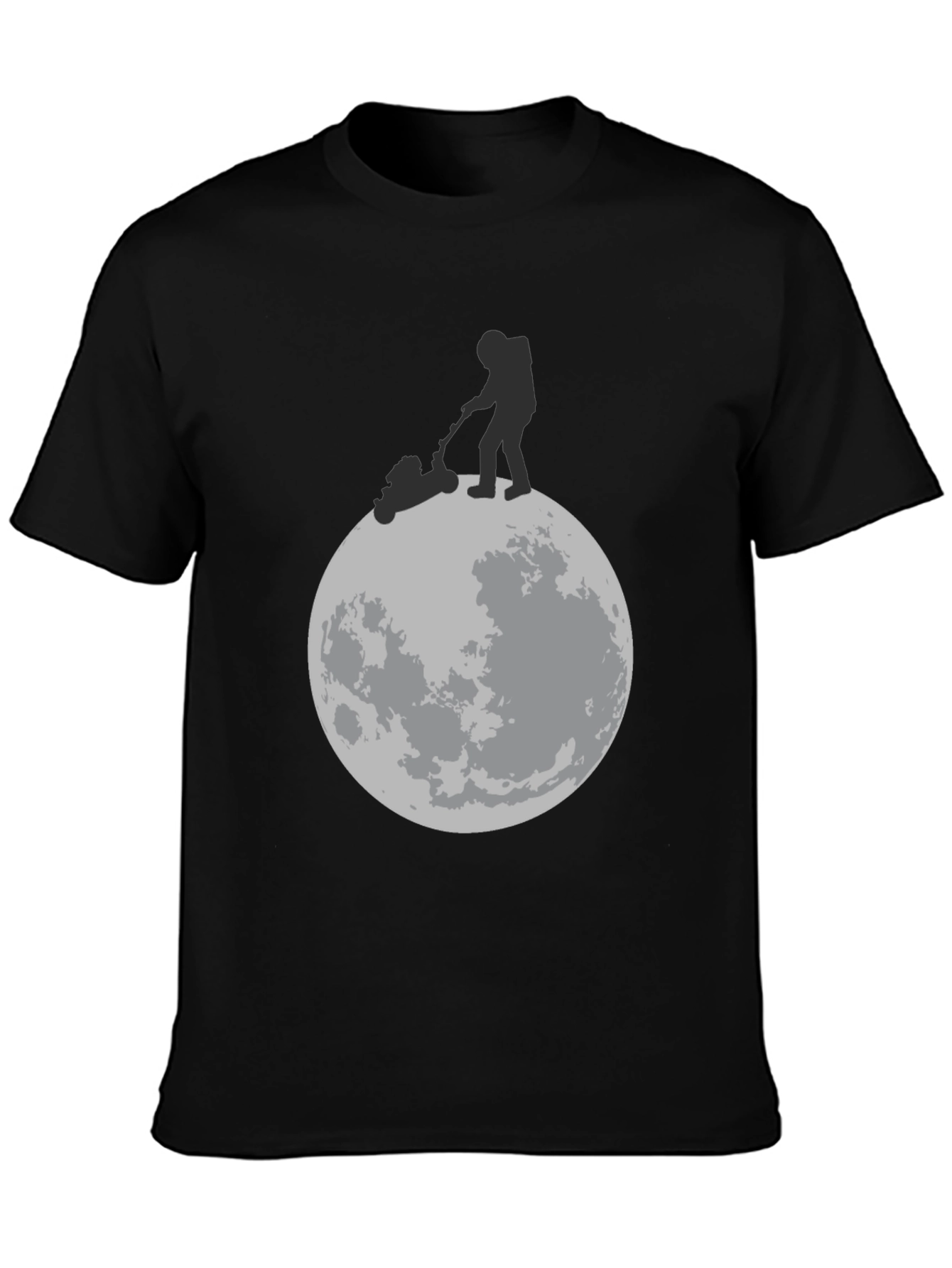 Moon Mowing Graphic T-Shirt